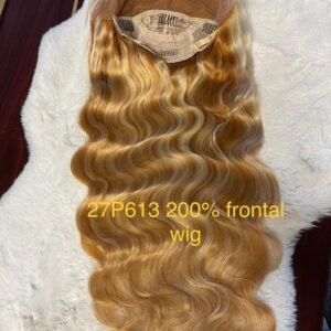 HD Transparent Lace Frontal Wigs 200% For Women