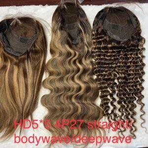 Curly 13x6 Lace Frontal Human Hair wigs