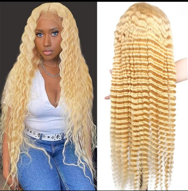 613 Honey Blonde 5x5 HD wig