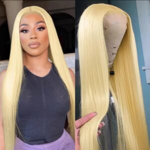 613 Honey Blonde 5x5 HD wig