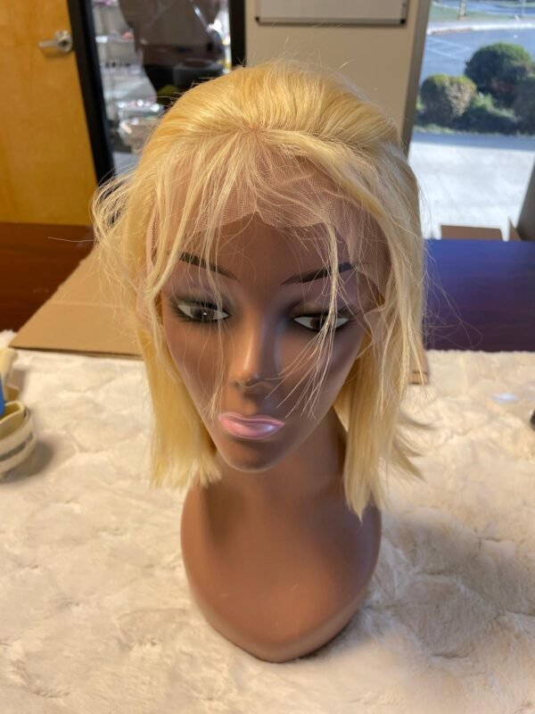 13x4 613 Blonde Bob Human Hair Lace Frontal Wig