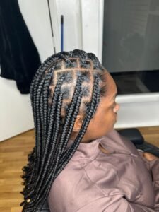 box braids hair style